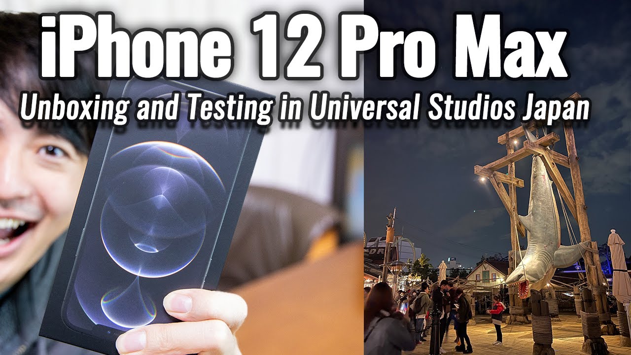 iPhone 12 Pro Max Unboxing and Testing it in Universal Studios Japan #267