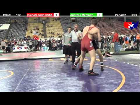 FSN 182: michael andrukaitis (Attrition) vs. Andreas Marquez (City Kids Wrestling Club)