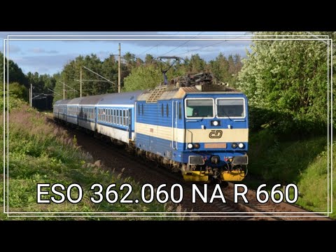 ČD 362.060 - R 660 „Rožmberk“ - Mnich - 6.7.2020