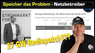 Stromnetz: Markt kennt Physik nicht+++Speicher Problem+++27 GW Redispatch! - Strommarktforum 2025 II