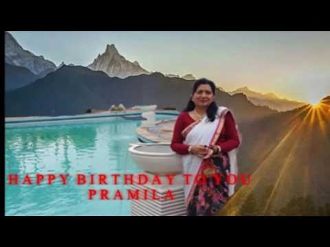 Pramila Prasai's Birthday Video