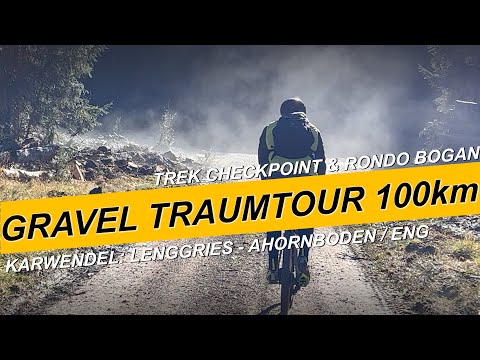 Gravel Traumtour Alpen 100km Ahornboden Eng Herbst - Autofrei  4K
