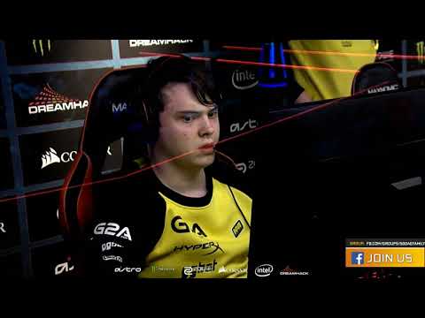 Na`Vi vs Mousesports - map1: de_cbble - Dreamhack Winter 2017 - Grand Final