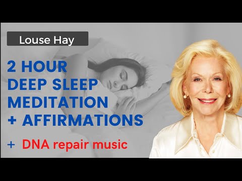 Louise Hay Deep Sleep Meditation + Affirmations