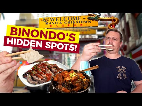 HIDDEN FOOD of BINONDO! World's Oldest Chinatown (Manila, Philippines)