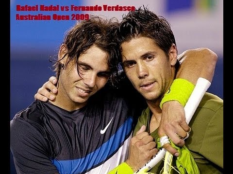 Rafael Nadal vs Fernando Verdasco - Amazing Point