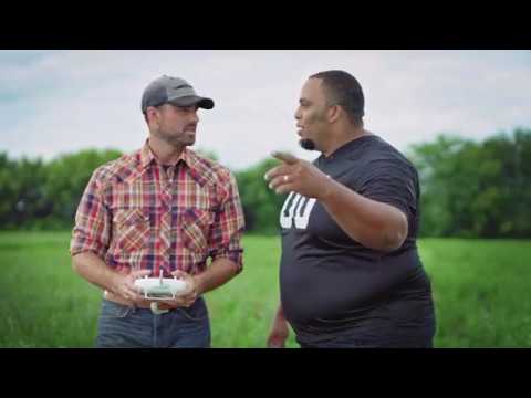 ⁣Land O'Lakes Farm Bowl: Jason Brown vs. A Drone