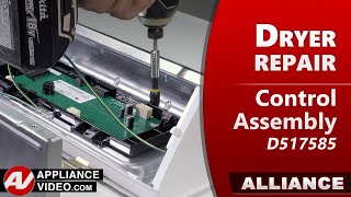 Speed Queen Dryer Will Not Start - Control Assembly Repair