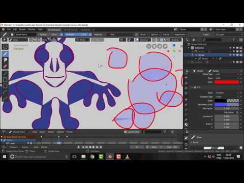 BLENDER 175   Grease Pencil   Edit Mode