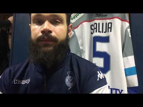 Arturs Salija po zápase s Miškolcom (30. kolo)