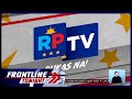 Ilang Programa Ng TV5 Mapapanood Sa RPTV Simula Feb 1 Frontline Tonight