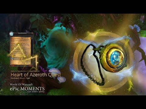 Heart of Azeroth Questline-Meet Magni at Nordrassil, Mount Hyjal