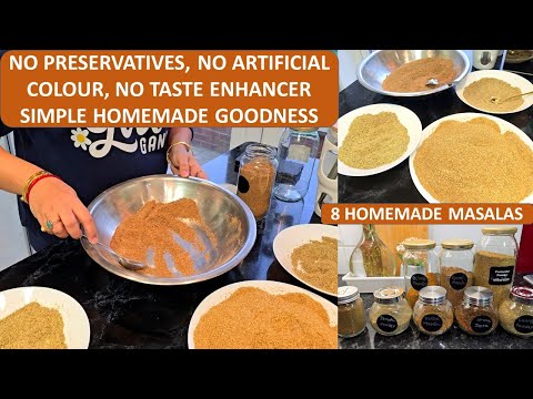 Homemade Masala Recipes - 8 Must Have Homemade Spice Masala For Any Indian Recipe