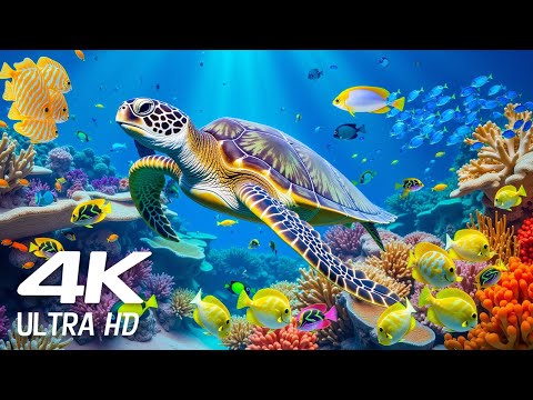11HRS of 4K Turtle Paradise | Undersea Nature Relaxation Film + Meditation Music by Jason Stephenson