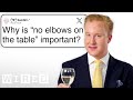 Etiquette Expert Answers Etiquette Questions From Twitter Tech Support WIRED