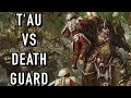 What Happened to the T'au VS Death Guard? Warhammer 40k