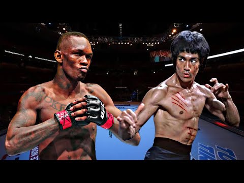 BRUCE LEE VS ISRAEL ADESANYA 😱🔥*WARZONE*(EA SPORTS UFC 4) UFC KNOCKOUTS | BRUCE LEE FIGHT | 8K UHD