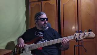 Gary moore - Don&#39;t take me for a loser - Bass cover