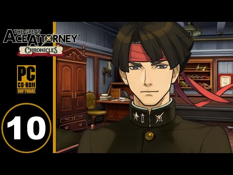 THE GREAT ACE ATTORNEY CHRONICLES HD Gameplay Walkthrough Part 10 【PC】- Bon Voyage