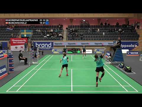 Match point - Korepap / Sudjaipraparat vs Busch / Schulz - WD, SF - Swedish Open 2022