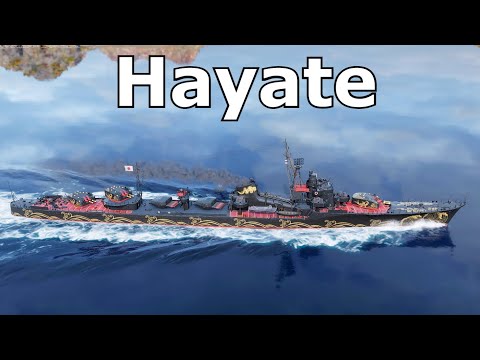 World of WarShips Hayate - Excellent results in ranked match
