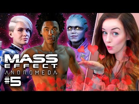 🚀MASS EFFECT: ANDROMEDA! GAMEPLAY WALKTHROUGH PART 5 ☄ FLIRTING WITH EVERYONE! 💁😂