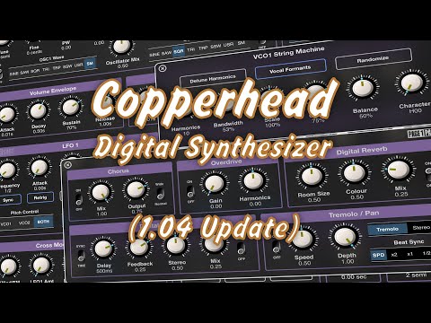 Copperhead Synthesizer for iOS - 1 04 Update