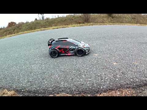 TRAXXAS FIESTA ST RALLY 96MPH ON 6S...
