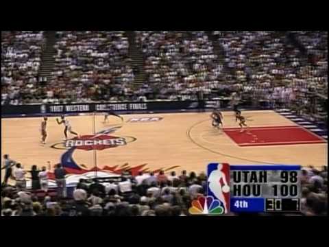 John Stockton Game 6 WCF vs. Houston Highlights