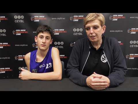 CEYBL U13 - Press conference, 12.11.2021, Sokol Pražský - HAKRO Merlins Crailsheim