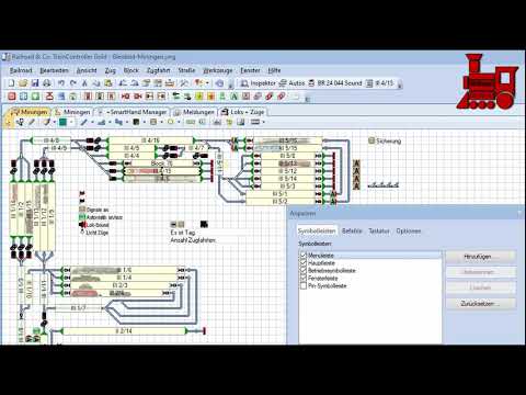 Modellbahn TrainController Tutorial #52: Eigene Menü Icons erstellen und Menüs anpassen