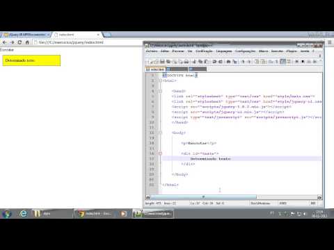 001 Introdução ao videos sobre jQuery