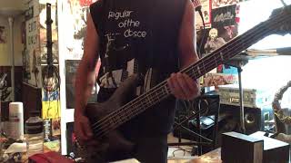 Bleeding in the Blur Bass Cover Code Orange