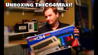 TheC64Maxi (Unboxing, First Power On, Some Play)