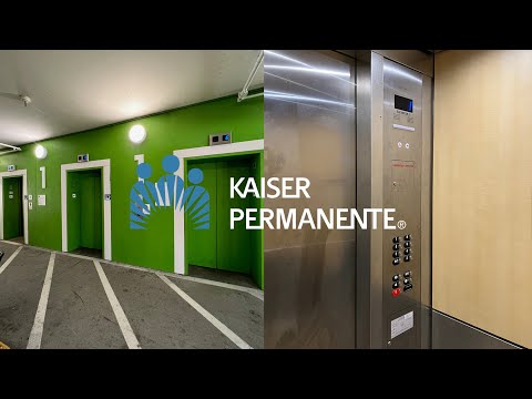 Dover Impulse (mb. OTIS) Traction Elevators - Kaiser Permanente Main Garage - Redwood City, CA