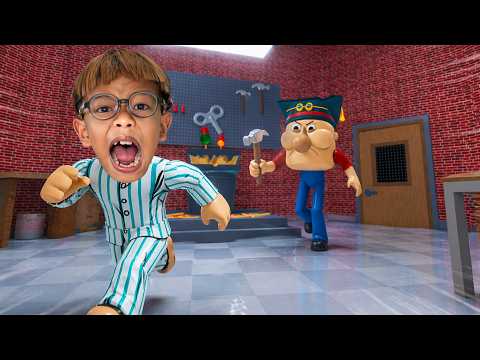 หนีโรงเรียน คุณครูใจร้ายที่สุดในโลก  ROBLOX