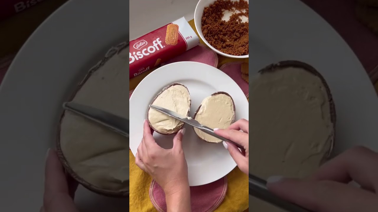 BISCOFF CHEESECAKE EASTER EGGS!