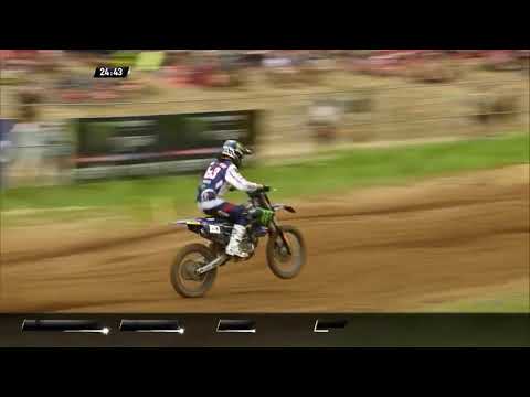 Ben Watson vs Jago Geerts Battle - MXGP of Latvia 2019