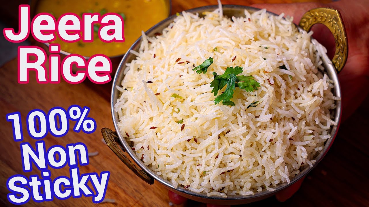 Non-Sticky Jeera Rice - Secret Kitchen Tips | Fluffy & Fragrant Jeera Rice Recipe - Hotel-Style Tips