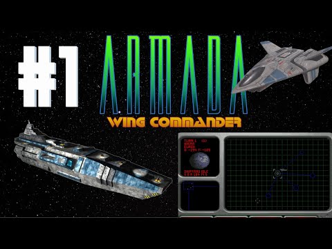 Commanding My own Carrier! WING COMMANDER ARMADA I Retro PC Lets Play Part 1
