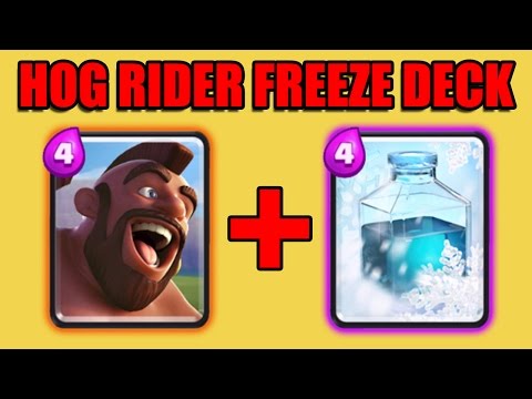 HOG RIDER FREEZE DECK
