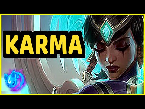 KARMA VS BRAUM SUPPORT GAMEPLAY MASTER I