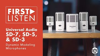 Video thumbnail for First Listen: Universal Audio SD-7, SD-5, & SD-3 Dynamic Modeling Microphones by Vintage King