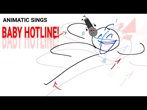 ANIMATIC SINGS BABY HOTLINE! + animation