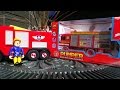 FIREFIGHTER FIREMAN SAM WITH JUPITER HIS AMAZING BUBBLE BLOWING FIRE ENGINE TOY TRUCK