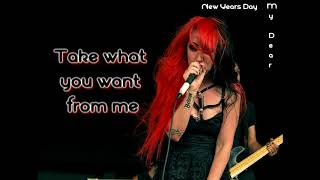 New Years Day - My Dear [Lyrics on screen]