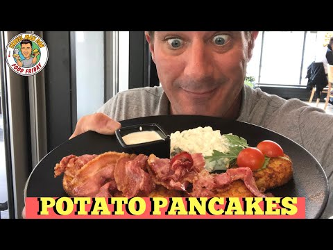 TASTY LATVIAN POTATO PANCAKES! EP#38-THE FOOD FRIDAY SHOW