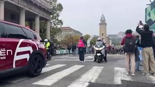 Giro di Lombardia, la partenza da Bergamo dell'edizione 120 della corsa