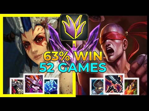 【 63 % Win Shyvana 】vs LeeSin - JUNGLE - MASTER - League of Legends Elite Gameplay