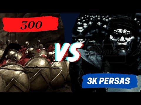 300 Espartanos VS 3000 Persas - UEBS 2